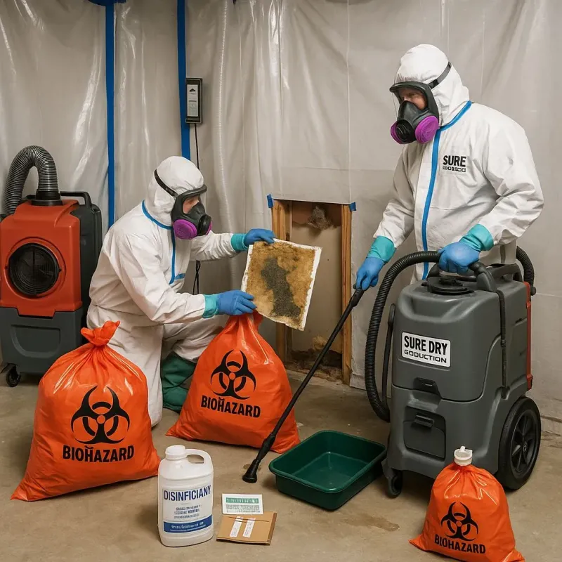 Contaminated Water Handling Protocols process in Centerport, NY