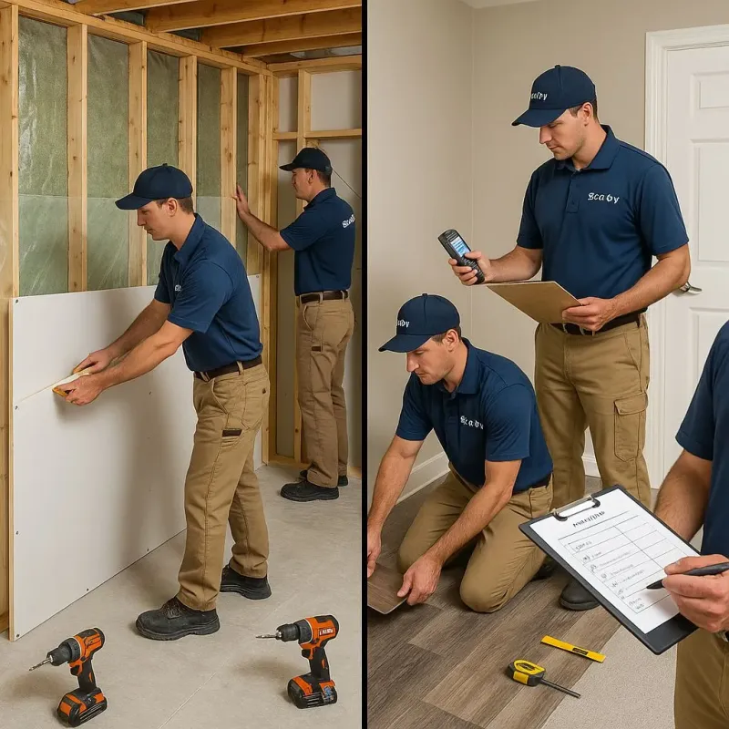 Repairs and Reconstruction process in Centerport, NY